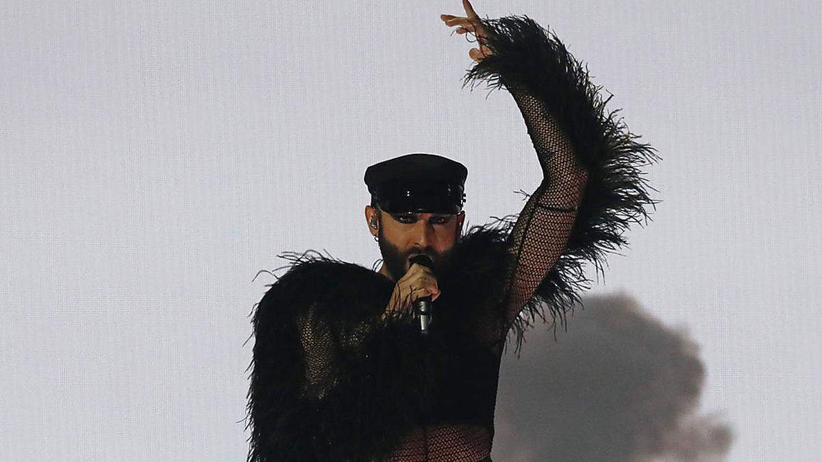 Engagement pro EU: Conchita Wurst, hier beim jüngsten Auftritt beim Sing Contest in Tel Aviv