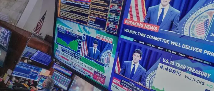 Am Mittwoch sind wieder alle Augen auf Kevin Warsh, Chef der US-Notenbank Fed, gerichtet