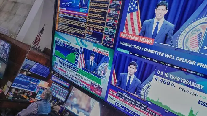 Am Mittwoch sind wieder alle Augen auf Kevin Warsh, Chef der US-Notenbank Fed, gerichtet 