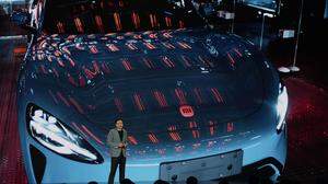 Xiaomi-Gründer Lei Jun stellte in China den SU7 vor