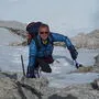 Christian Ankrisch auf dem Weg zum Triglav-Gipfel