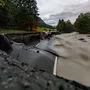 Ein Teil der L111 wurde einfach weggerissen