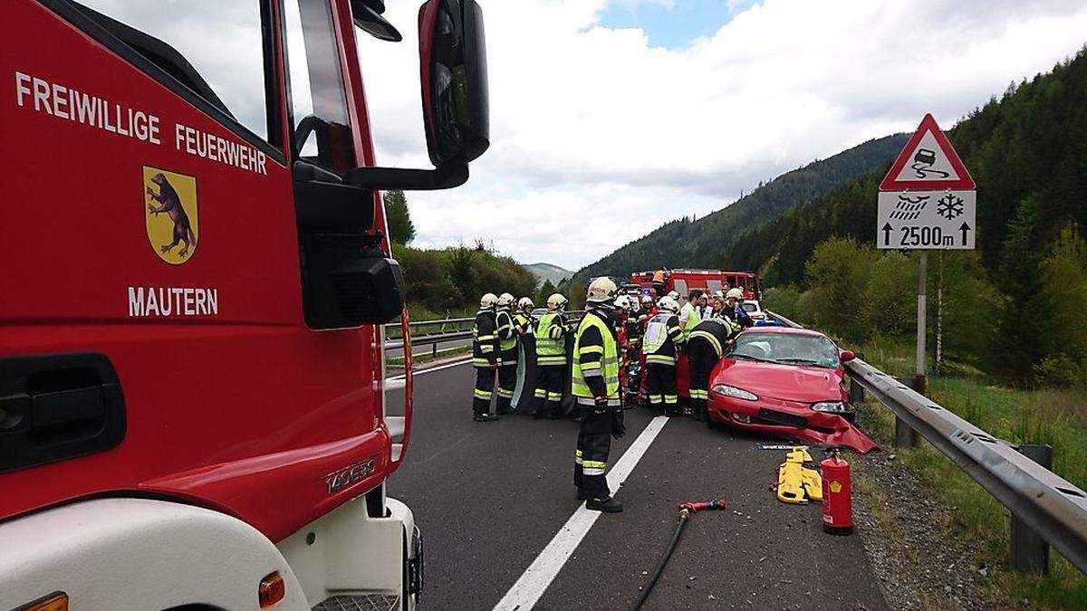 Unfall auf der A 9