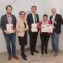 Markus Rieger-Roschitz, Barbara Stelzl-Marx, Joachim Schnabel, Bernadette Kerschler und Philipp Lesiak (v. l.) bei der Präsentation des Pilotprojekts in Graz