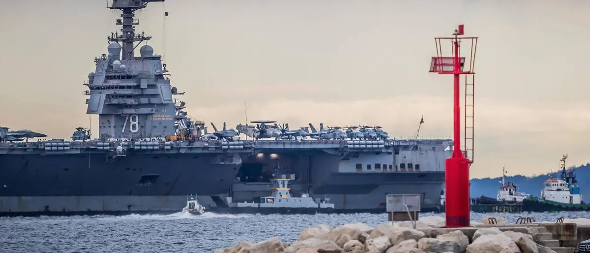 USS Gerald R. Ford in Split