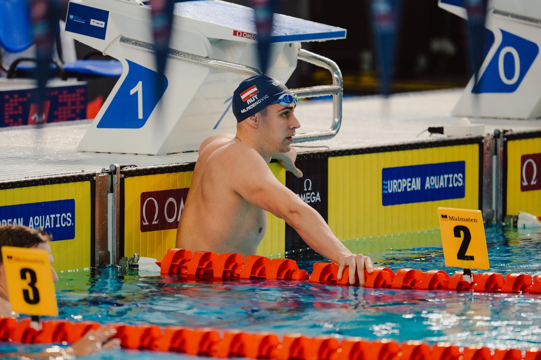Schwimm-EM: Luka Mladenovic schwimmt zu EM-Bronze