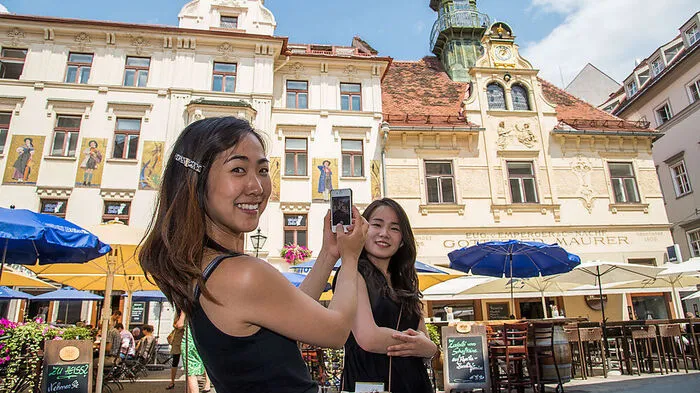 Hereinspaziert! Graz ist in diesen Tagen ein beliebtes Reiseziel