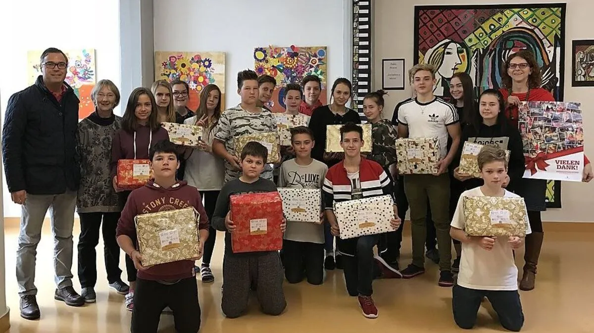 Packerl-Aktion der NMS Kühnsdorf