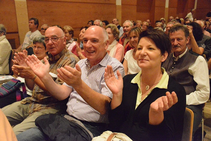 Begeistertes Publikum in Afritz