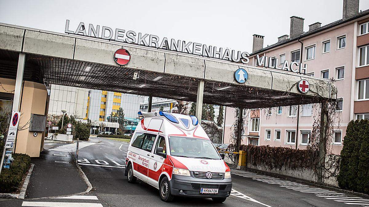 Der Bub wird im LKH Villach behandelt