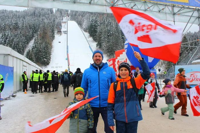 Vater und Söhne am Kulm - das ist bei vielen schon Tradition