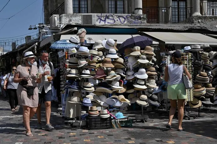 Auch auf Rhodos soll es kommenden Dienstag heiß werden mit Temperaturen um 44 Grad.