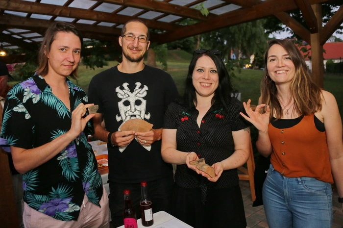 Das Grabungsteam ist seit 1. Juli am Königsberg tätig.
