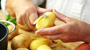 Eine Ukrainerin fand einen Job als Küchengehilfin (Sujetbild)