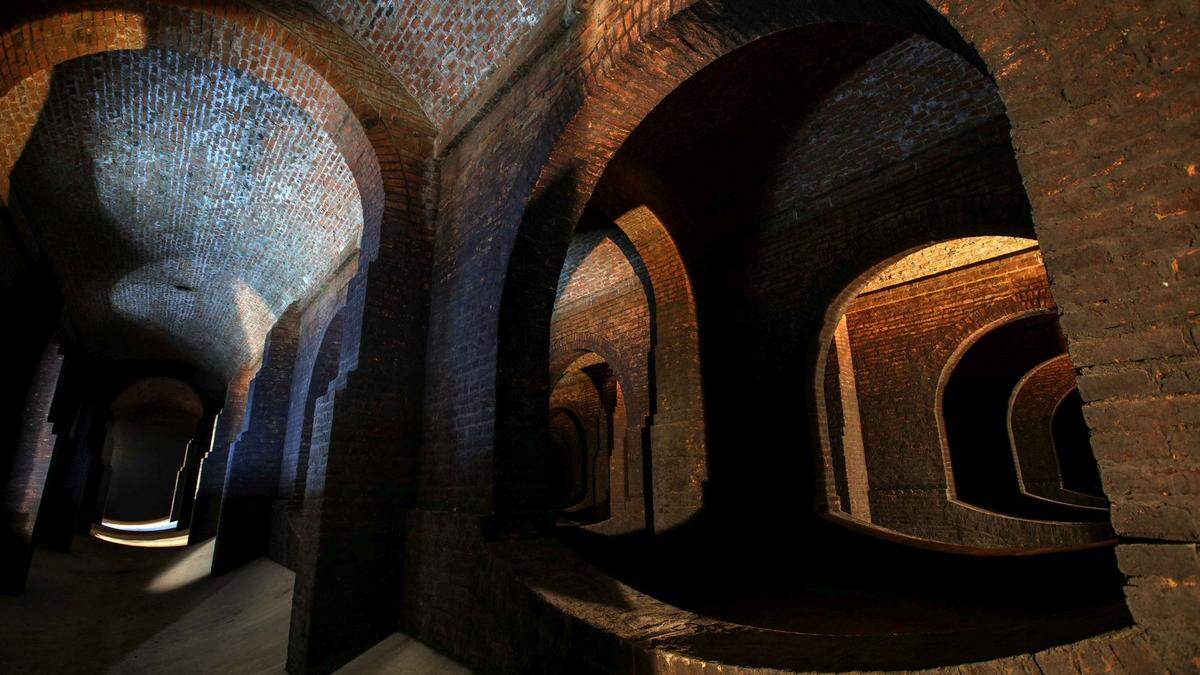 Die Wasserspeicher am Gelben Berg in Brünn