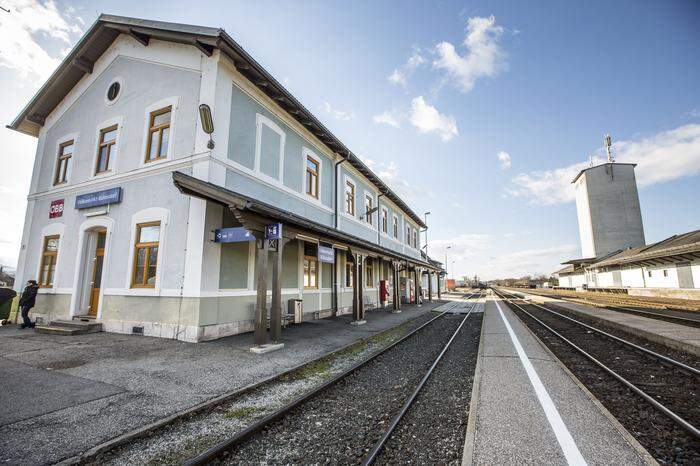 Der alte Bahnhof in Kühnsdorf ist ab dem Palmsonntag Geschichte