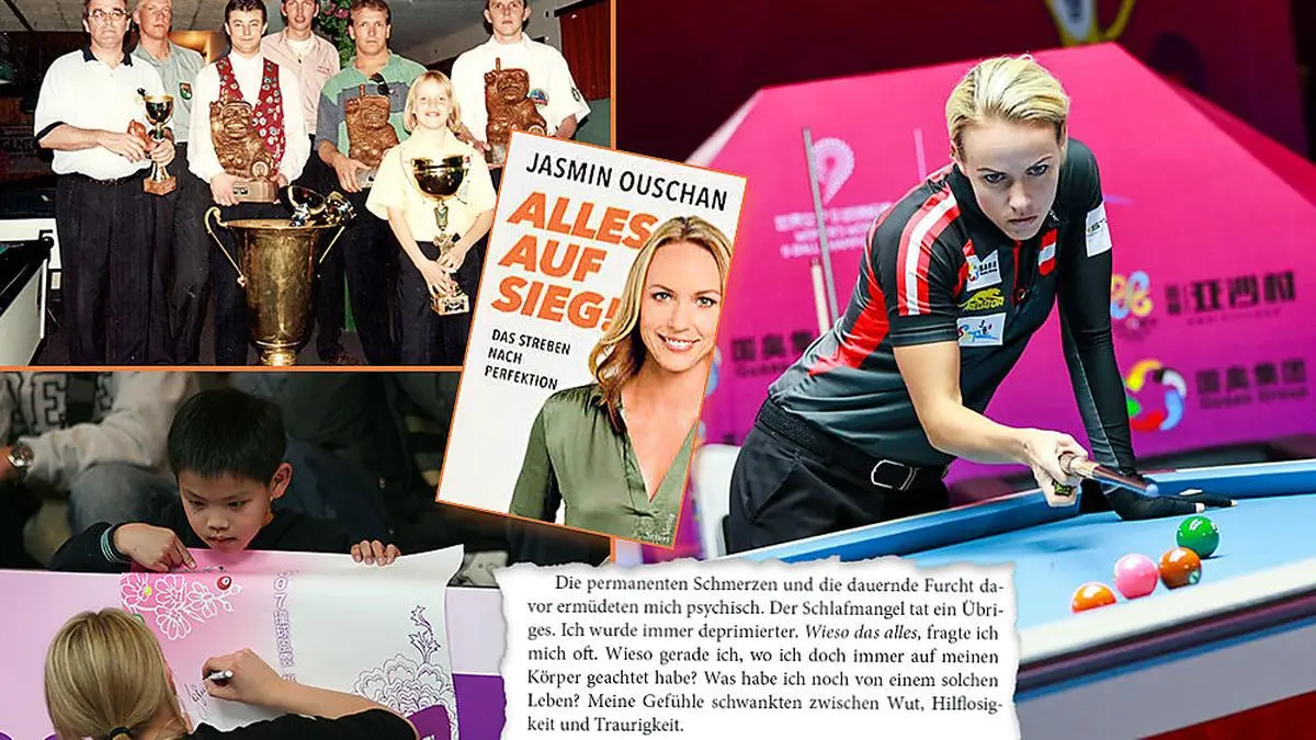 Billard ist ihr Leben: Jasmin Ouschan ist seit Jahren ein gefeierter Star in China