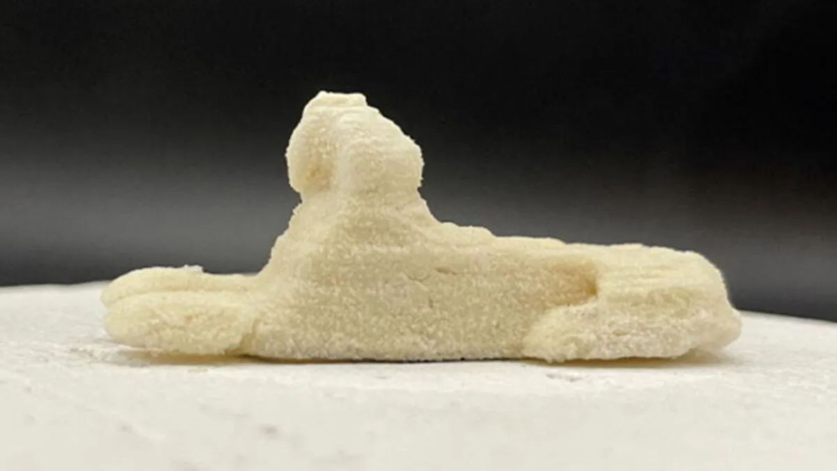 Eine neue Tinte fertigt knochenähnliches Material