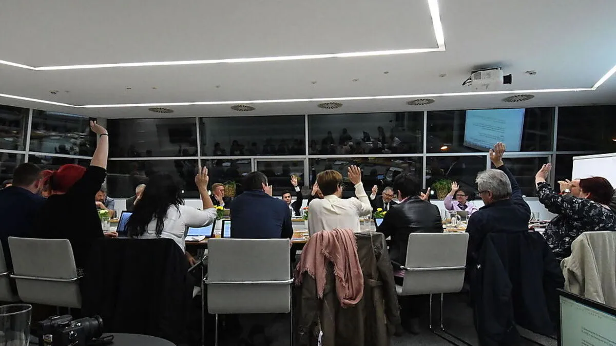 Der Rechnungsabschluss wurde in Gleisdorf einstimmig beschlossen