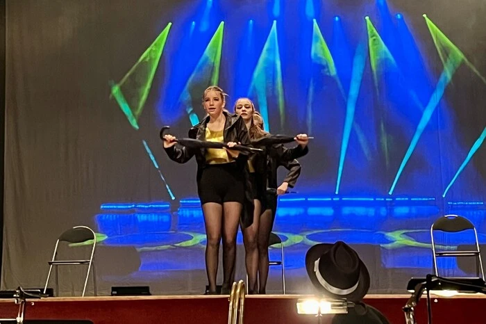 Auch die Tanzschule Armin begeisterte mit ihrem Showdance
