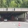 Derzeit Baustelle: Der Schartnerkogeltunnel nördlich von Graz