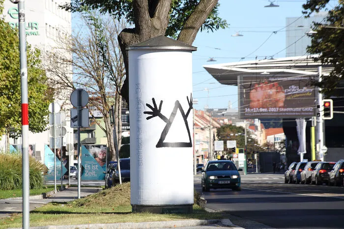 ... oder Gerhard Haberls Plakatversion von 1994 ...