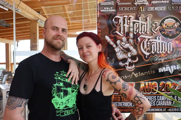 Ronnie und Diandra Hohl luden 20 Top-Bands aus sechs Nationen zum zweiten "Metal &amp; Tattoo"-Festival in die Lipizzanerheimat ein.