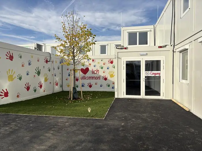 Ab 3. November findet der Unterricht für die Volksschüler in Wagna in der Container-Ersatzschule statt
