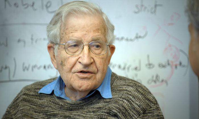 Kommt auch im Film zu Wort: US-Philosoph Noam Chomsky