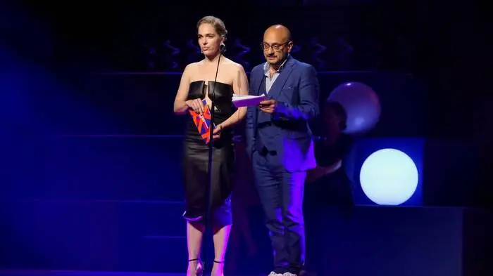 Präsidenten der Akademie des Österreichischen Films Verena Altenberger und Arash T. Riahi