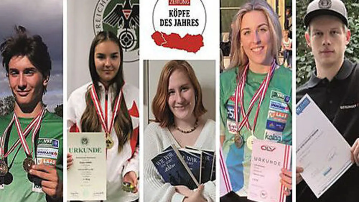 Stephan Pacher, Eszter Forró, Alexandra Kreuzer, Hannah Ladinig und Christoph Kopp (von links)