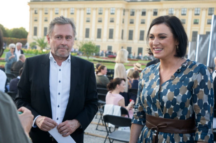 ORF-Generaldirektor Alexander Wrabetz und Tourismusministerin Elisabeth Köstinger.