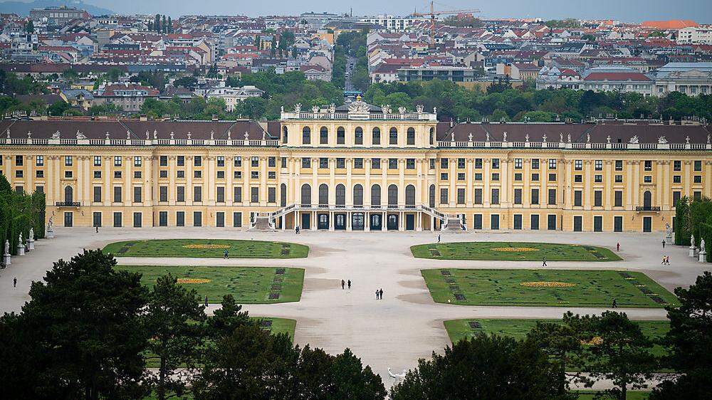 Das Schloss Schönbrunn öffnet am 15. Mai