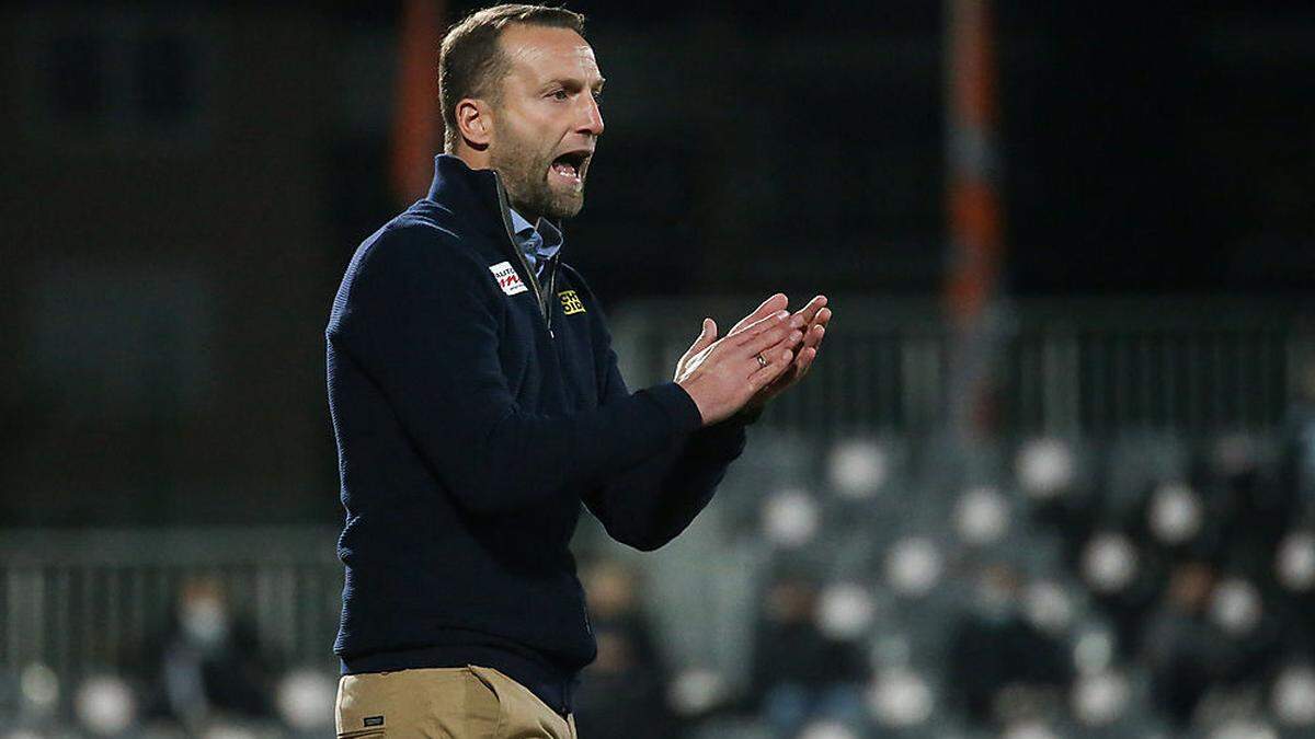 WAC-Trainer Ferdinand Feldhofer möchte auch gegen die Admira jubeln