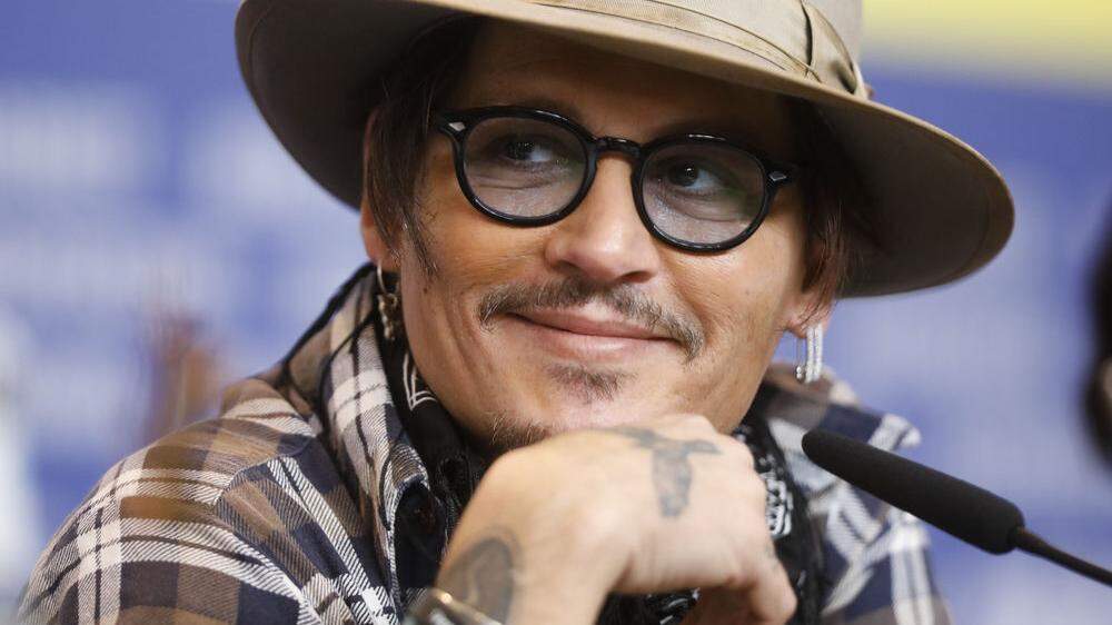 Johnny Depp stellt auf der Berlinale seinen neuen Film vor 