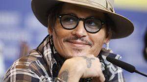 Johnny Depp stellt auf der Berlinale seinen neuen Film vor 