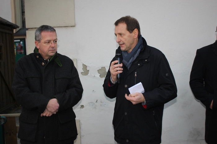 Vizebürgermeister Kurt Christof begrüßte die Gäste im Namen der Stadtgemeinde Voitsberg und wünschte allen Anwesenden ein friedliches und ruhiges Weihnachtsfest.