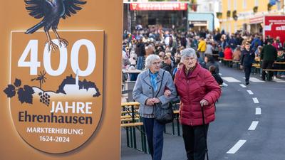 In Ehrenhausen wurde das 400-Jahr-Jubiläum der Markterhebung mit einem Fest am Hauptplatz gefeiert 