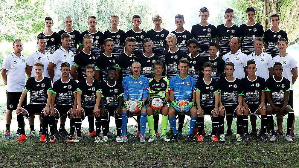 Die U18 von Sturm Graz
