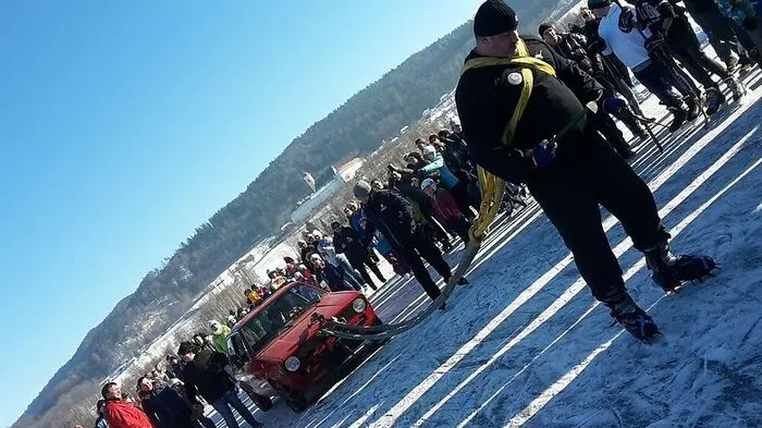Martin Hoi voll konzentriert vor dem Versuch