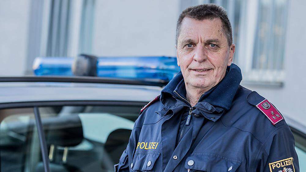 Franz Rauter ist oberster Polizeigewerkschafter in Villach 
