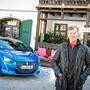 Cheftester Walter Röhrl und der neue Peugeot 208