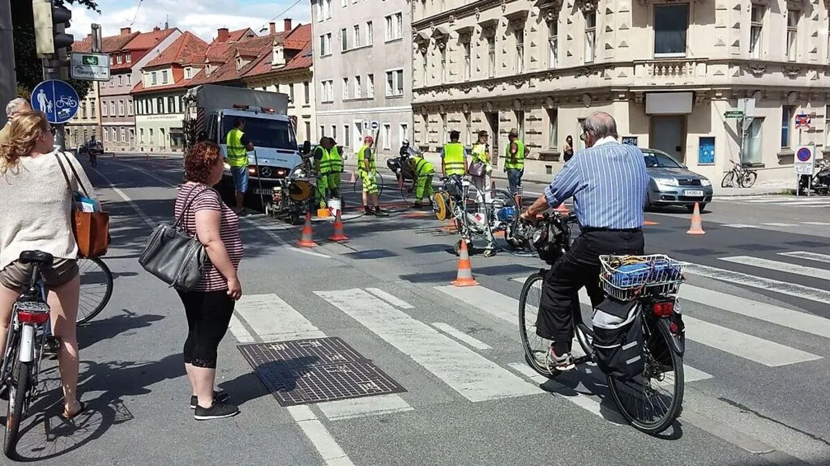 Die Bauarbeiten haben begonnen