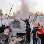 In Bagdad kam es zu massiven Protesten.