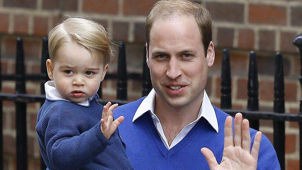 Der kleine Prinz wird zwei: George und sein Papa William