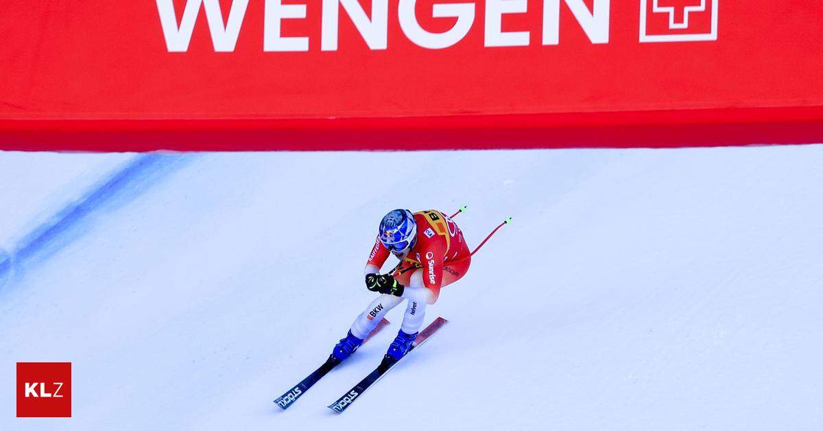 From 12.30pm in the live stream: Will Marco Odermatt's show in Wengen also continue in Super-G?