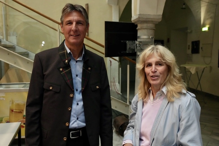 Roland Köstner und Gabi Obernosterer.