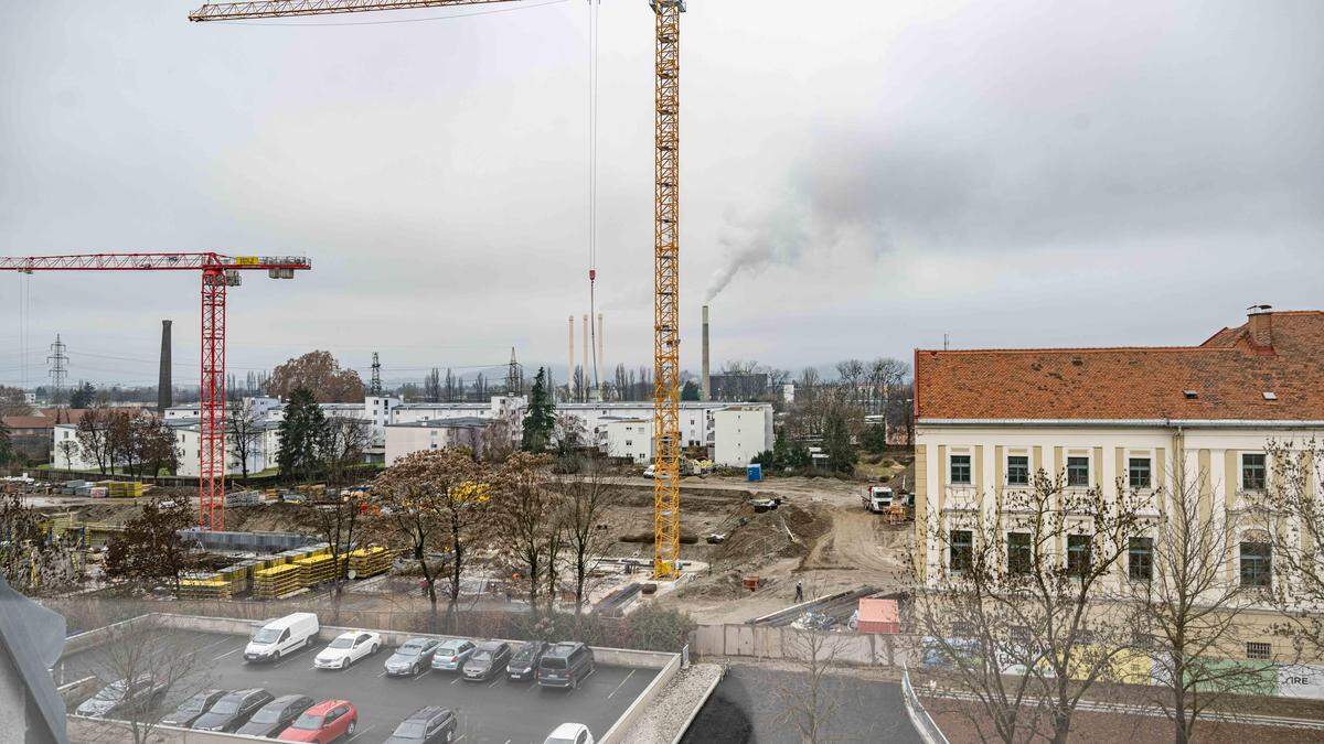 Baustelle Kirchnerkaserne (Archivbild)