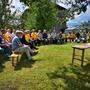 50 Imkerinnen und Imker aus dem Bezirk Voitsberg nahmen am Praxisnachmittag in Kleinwöllmiß teil