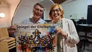 Obmann-Stellvertreter Dietrich Laurien und Obfrau Heidelinde Ploderer-Leitner vom Gleisdorfer Kellertheater